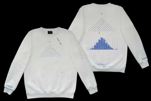 Normal Distribution and the Galton Board Sweatshirt | Geek Gift | Nerd Gift | Math Clothing | STEM Apparel