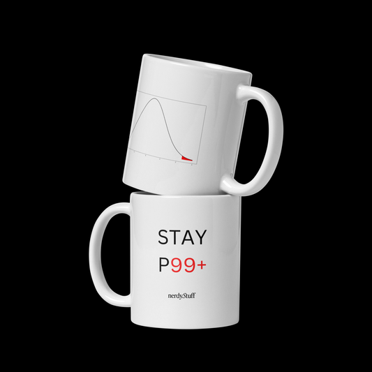 Stay P99+ Mug | STEM Mug | Nerd Gift | Math Gift | Geek Gift