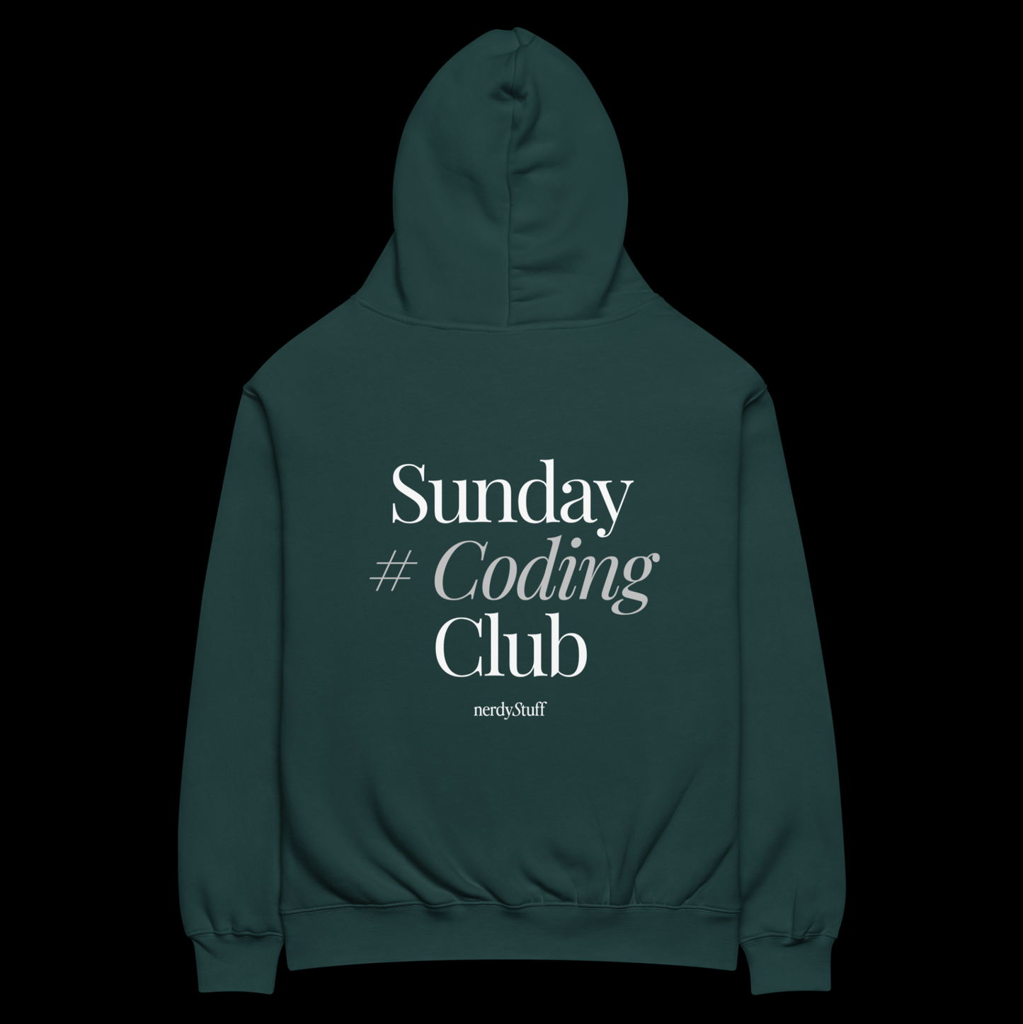 Sunday Coding Club Hoodie | Tech Clothing | Programmer Gift | Software Engineer Gift